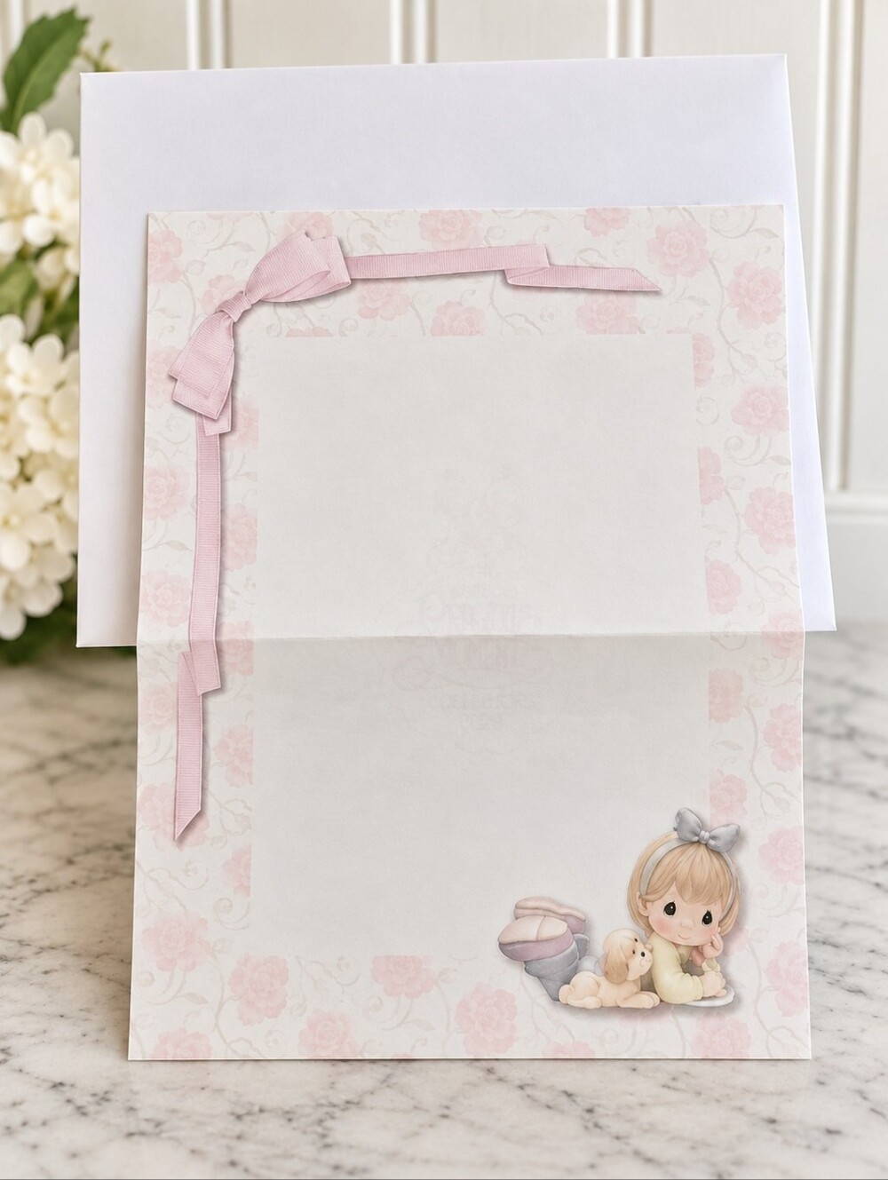 Precious Moments Samuel Butcher Stationery & Envelope Set, BUNDLE 3 FOR 15